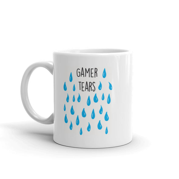 Gamer Tears Mug Funny Video Games Rage Quit Arcade eSports Novelty Coffee Cup-11oz
