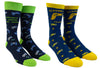 Youth Gaming Socks Funny Nerdy Video Game System Controller Novelty Footwear