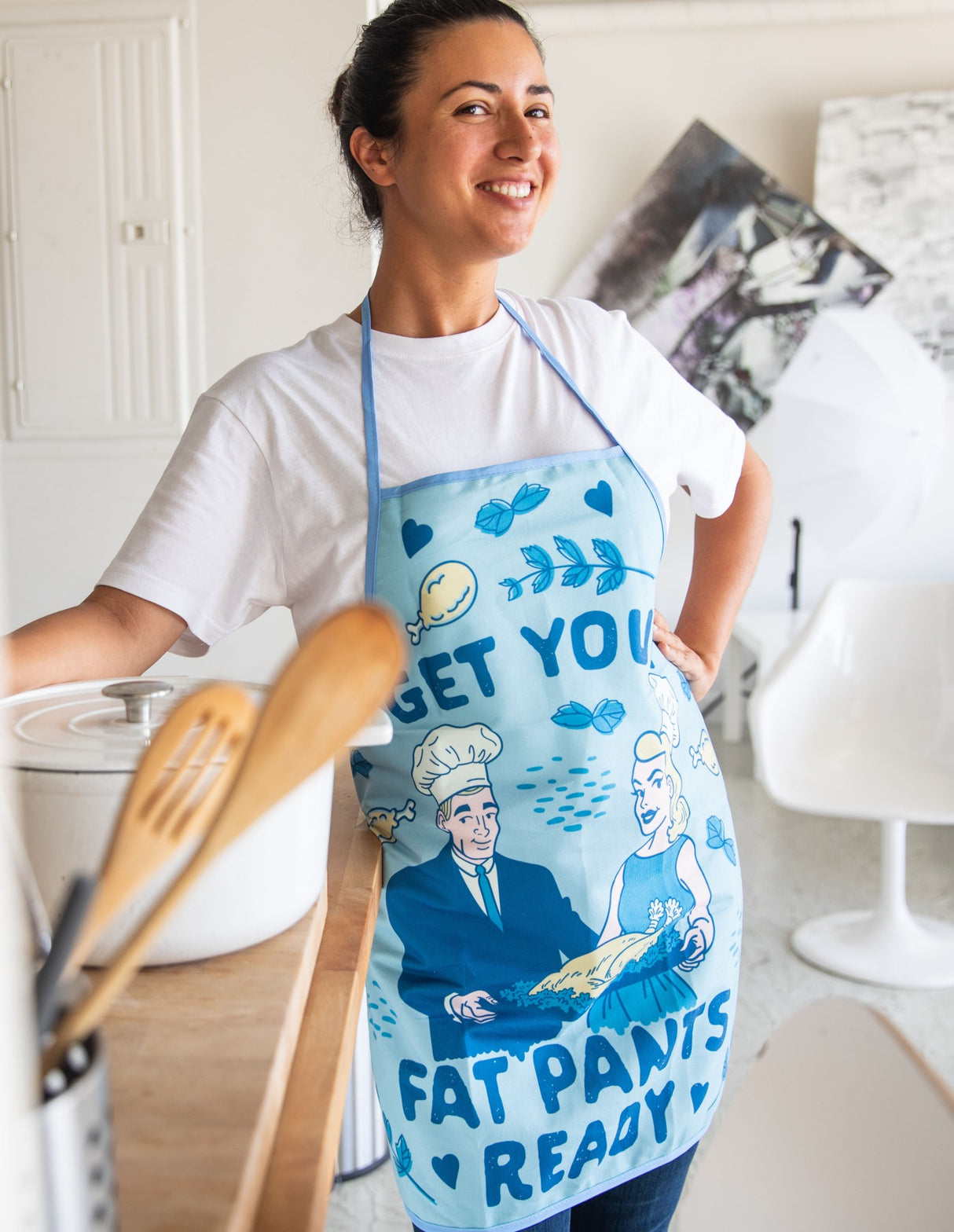 Get Your Fat Pants Ready Oven Mitt + Apron