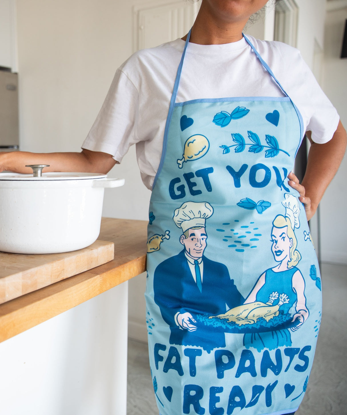 Get Your Fat Pants Ready Oven Mitt + Apron