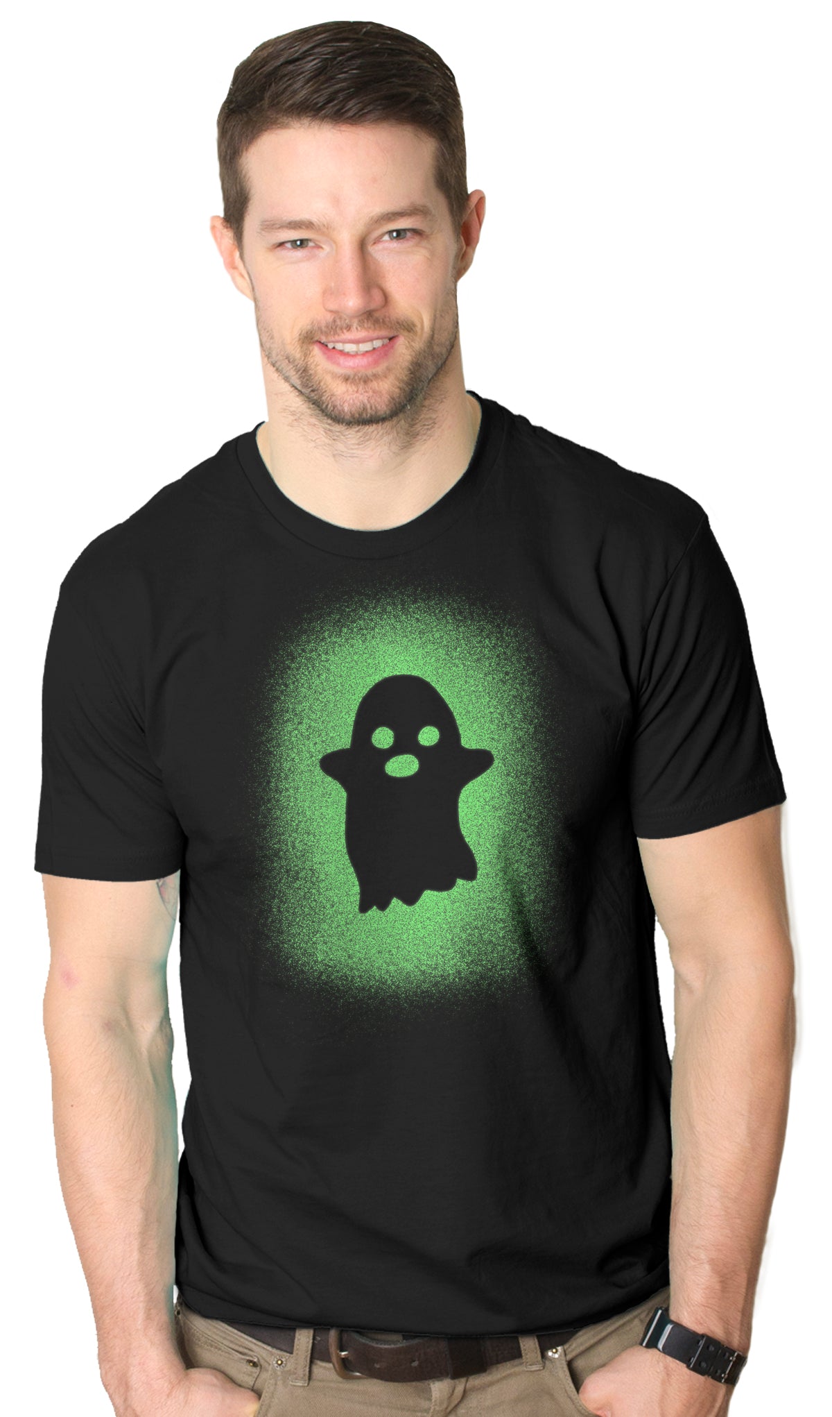 Glowing Ghost Men's Tshirt