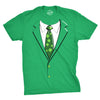 Green Irish Tuxedo Men's Tshirt
