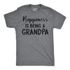 Happiness is Being a Grandpa Men's Tshirt