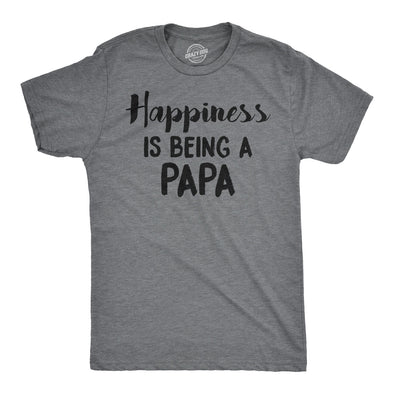 Happiness Is Being a Papa Men's Tshirt