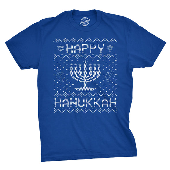 Happy Hanukkah Men's Tshirt