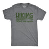 Hiking Cheaper Than Therapy Men's Tshirt