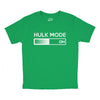Youth Hulk Mode On T Shirt Funny Nerdy Tee Graphic Top for Kids Hilarious