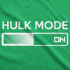 Youth Hulk Mode On T Shirt Funny Nerdy Tee Graphic Top for Kids Hilarious