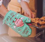 I Bake Cupcakes And Say Fuck A Lot Oven Mitt Funny Baking Curse Words Novelty Kitchen Glove