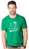 I Beer St. Patrick's Day Men's Tshirt
