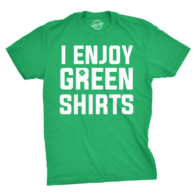 I Enjoy Green Shirts Men's Tshirt