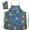 Introverted But Willing To Discuss Pizza Oven Mitt + Apron