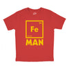 Youth Iron Man Science T shirt Cool Shirts Novelty Kids Funny T shirt Graphic Design