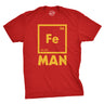 Chemical Element For Iron Man Men's Tshirt