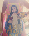 Jesus Drank Wine Oven Mitt Funny Religion Drinking Vino Wine Lover Novelty Kitchen Glove