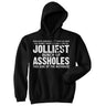 Jolliest Bunch of A-holes Hoodie Funny Merry Christmas Sarcastic Saying Cool