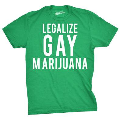 Legalize Gay Marijuana Men's Tshirt