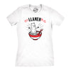 Womens Llamen Funny Ramen T-shirt For Foodie Girls