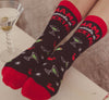 Women's Mama Needs A Cocktail Socks Funny Mothers Day Drinking Liquor Graphic Novelty Footwear