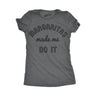 Margaritas Made Me Do It Funny Drinking Mardi Gras Tshirt For Woman