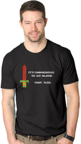 It's Dangerous To Go Alone Men's Tshirt