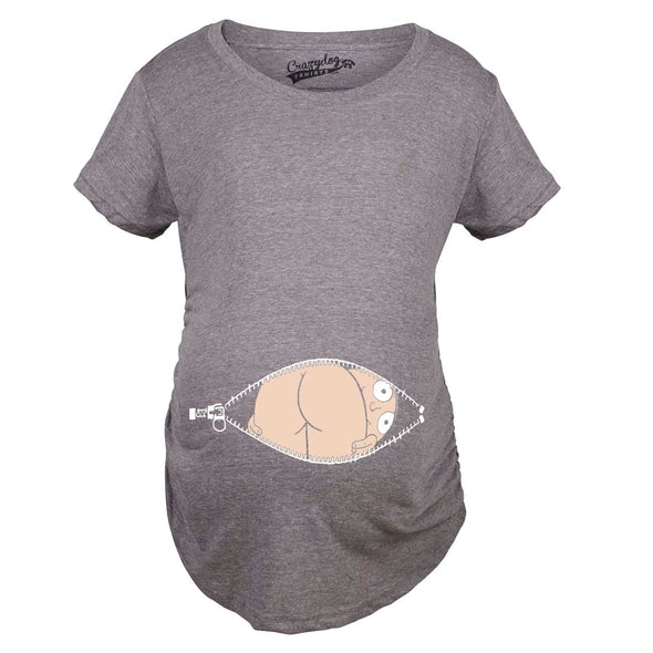 Maternity Baby Mooning Novelty Shirt Pregnancy Announcement Cute Bump Reveal