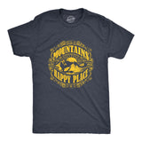 Mountains Are My Happy Place Men's Tshirt