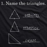 Name The Triangles Men's Tshirt