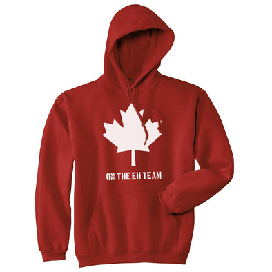 Eh Team Canada Sweater Funny Canadian Shirts Novelty Graphic Hilarious Hoodie