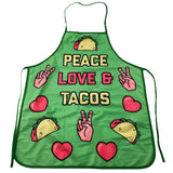 Peace Love Tacos Oven Mitt + Apron