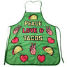 Peace Love Tacos Oven Mitt + Apron