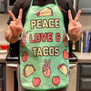 Peace Love Tacos Oven Mitt + Apron