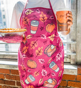 Pumpkin Spice Oven Mitt + Apron