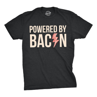 Powered By Bacon Men's Tshirt