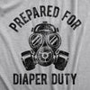 Prepared For Diaper Duty Men's Tshirt