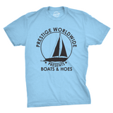 Prestige Worldwide Boats & Hoes Men's Tshirt