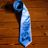 Proud Husband Of A Freaking Awesome Wife Necktie Funny Wedding Graphic Tie