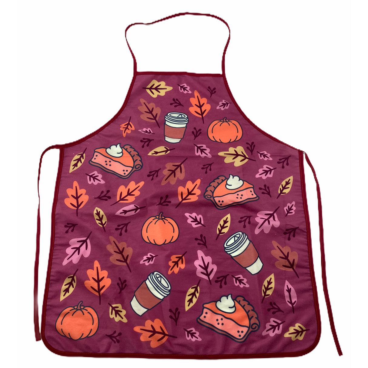 Pumpkin Spice Oven Mitt + Apron