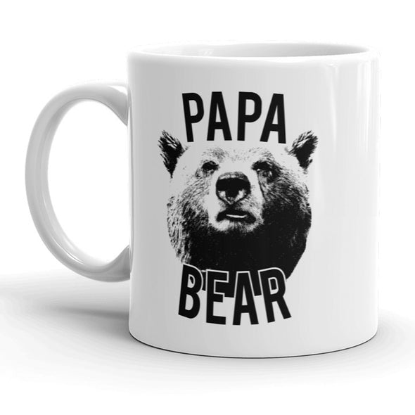Realistic Papa Bear Mug Funny Fathers Day Cofee Cup - 11oz