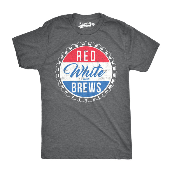 Red White and Brews Men's Tshirt