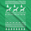 Deer Hunt Ugly Christmas Sweater Men's Tshirt