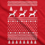 Reindeer Ugly Christmas Sweater Men's Tshirt