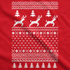 Deer Hunt Ugly Christmas Sweater Men's Tshirt
