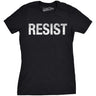 Womens Resist T Shirt Political Anti Authority Protest Tee Rebel Rally March Tee