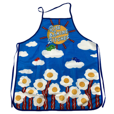 Rise And Shine Bitches Oven Mitt + Apron