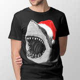 Santa Jaws Men's Tshirt