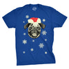 Santa Pug Ugly Christmas Sweater Men's Tshirt