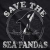Save The Sea Pandas Men's Tshirt