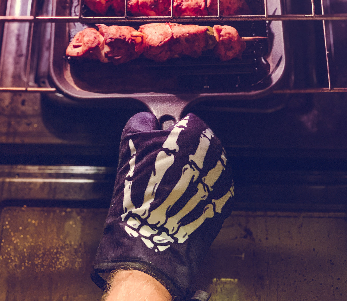 Skeleton Hand Oven Mitt