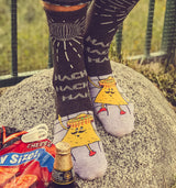 Youth Nacho Nacho Man Socks Funny Macho Nachos And Cheese Cinco De Mayo Graphic Footwear